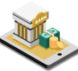 Digital Corporate Bank Account Icon